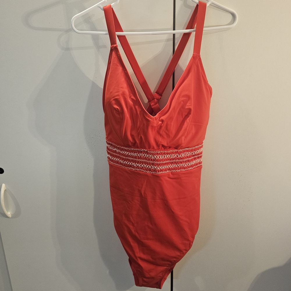 City Chic Red One Piece Swimsuit